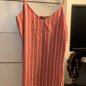 Pink striped dress